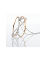Collana Gemoro Donna Onde in Oro Diamante 0.11 Ct PB1700BR - PB1700BR
